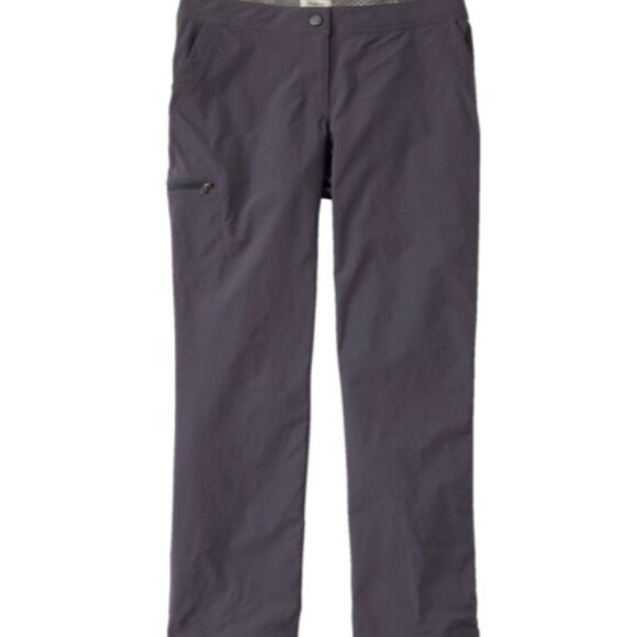 L.L. Bean Water-Repellent Comfort Trail Pants, Mid-Rise Straight-Leg size 18 - Picture 1 of 7
